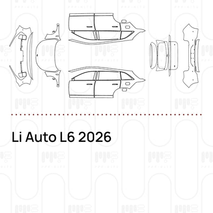 PPF prédécoupé Li Auto L6 2026