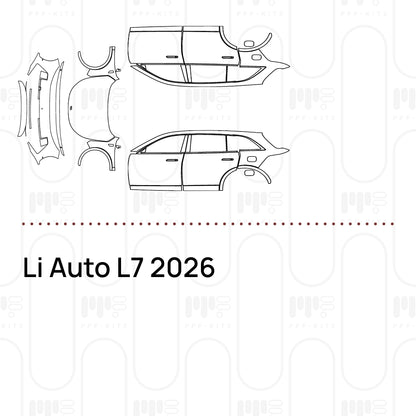 PPF prédécoupé Li Auto L7 2026
