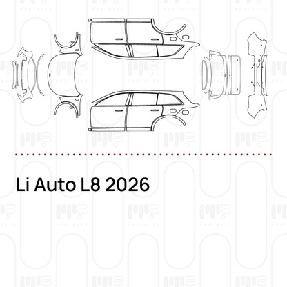 PPF prédécoupé Li Auto L8 2026