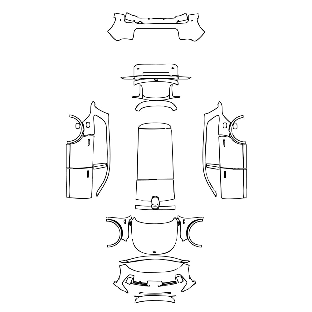 Pre-Cut PPF Li Auto L9 2024 - PPF-Kits
