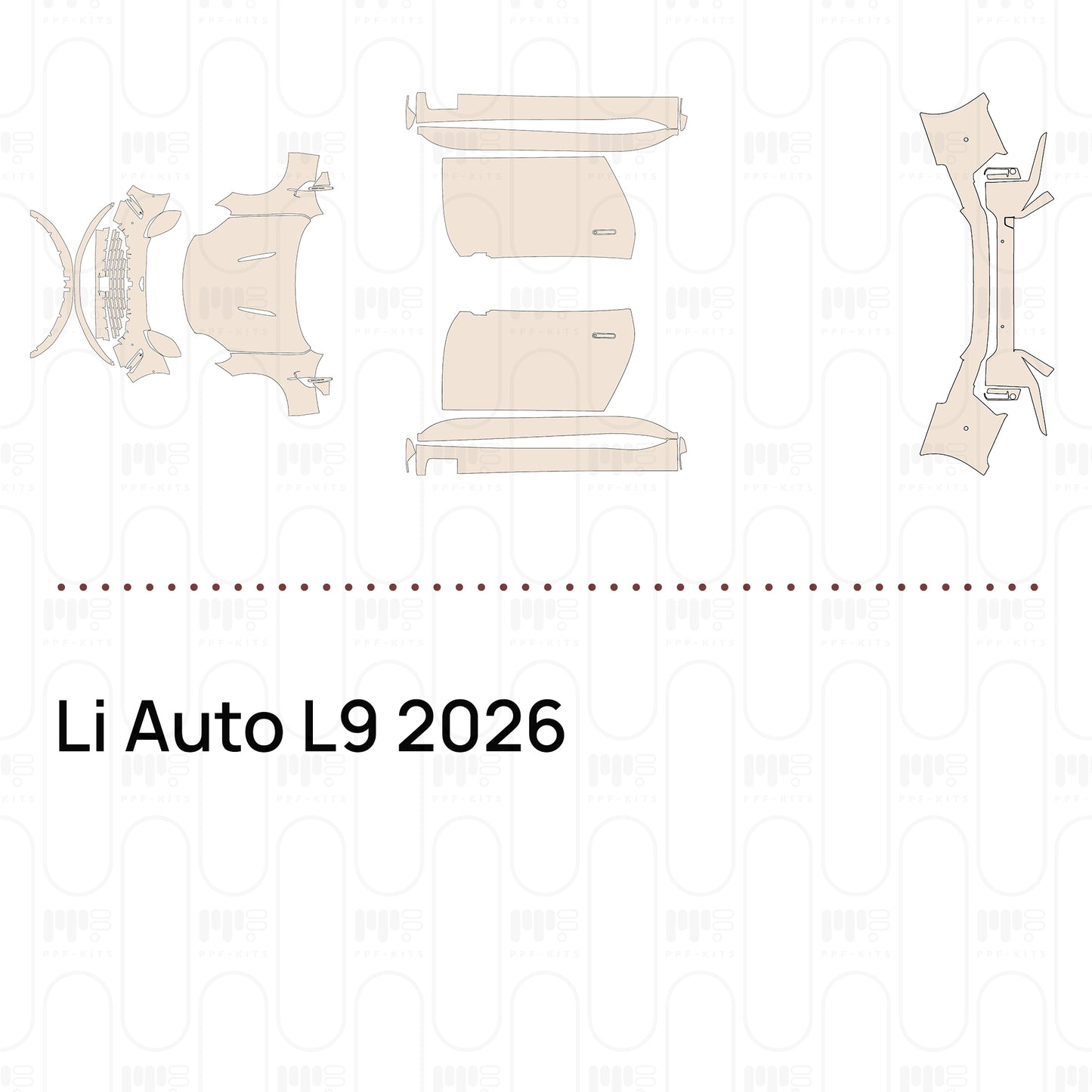 PPF prédécoupé Li Auto L9 2026