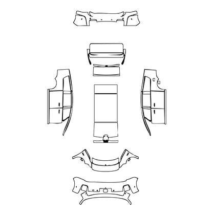 Pre-Cut PPF Li Auto Mega 2024 - PPF-Kits