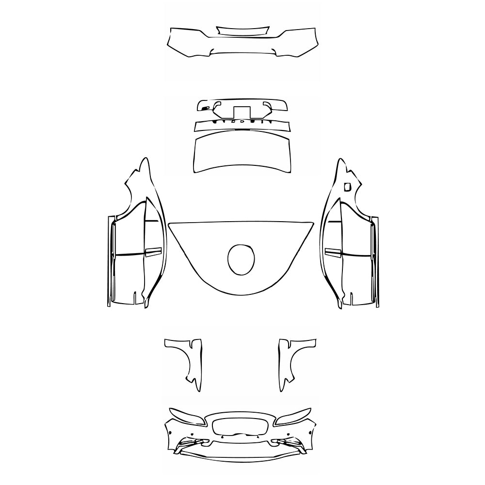 Pre-Cut PPF Lincoln Continental 2019 - PPF-Kits