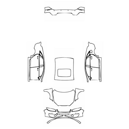Pre-Cut PPF Lincoln MKZ 2019 - PPF-Kits