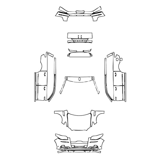 Pre-Cut PPF Lincoln NAVIGATOR Extended Wheelbase 2022 - PPF-Kits
