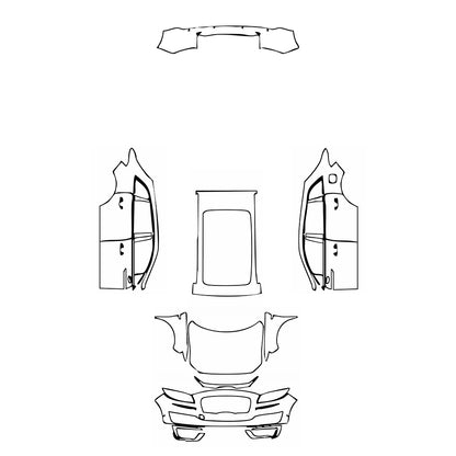 Pre-Cut PPF Lincoln Nautilus 2019 - PPF-Kits
