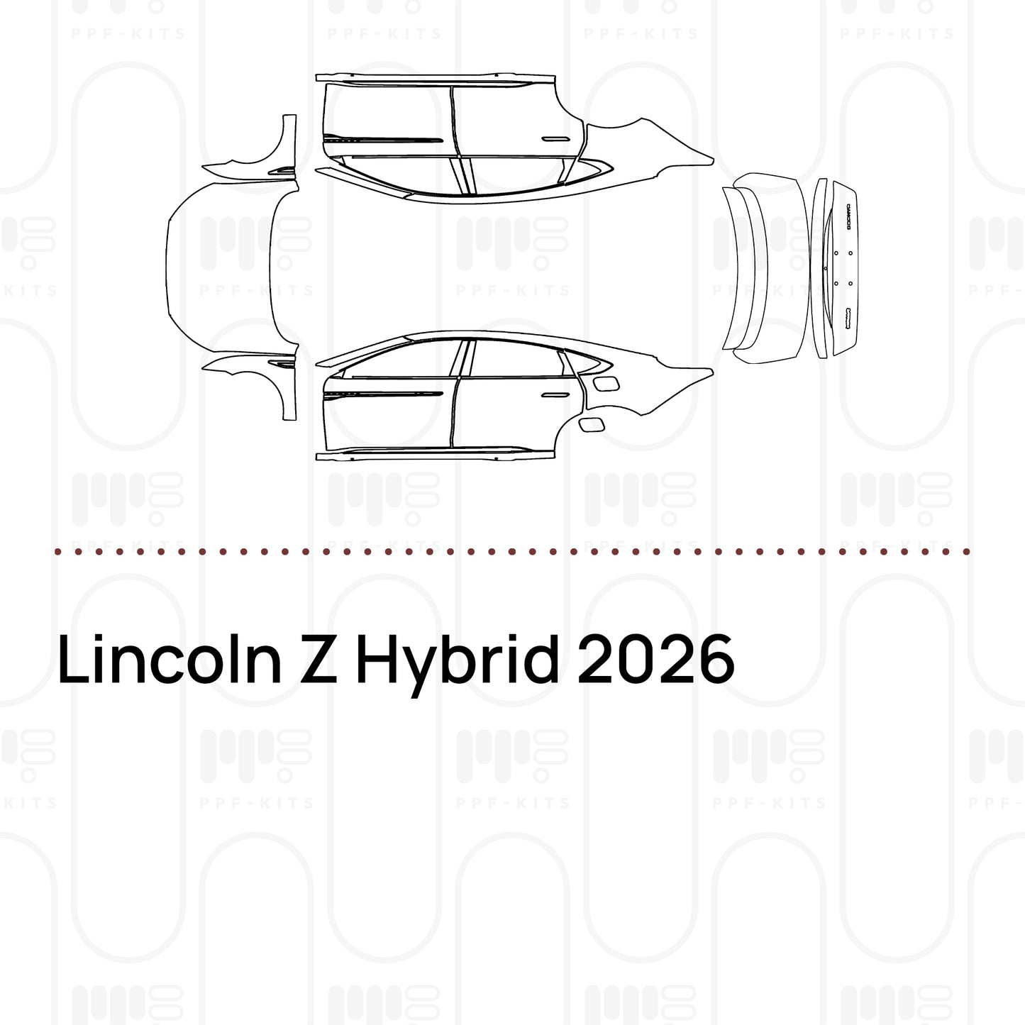 PPF prédécoupé Lincoln Z Hybrid 2026