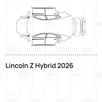 PPF prédécoupé Lincoln Z Hybrid 2026