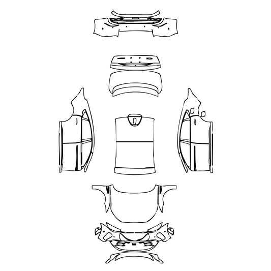 Pre-Cut PPF Lincoln Zephyr Luxury 2024 - PPF-Kits