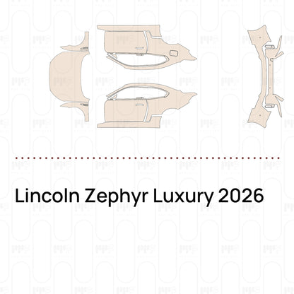 PPF prédécoupé Lincoln Zephyr Luxury 2026