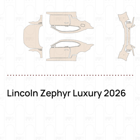 PPF prédécoupé Lincoln Zephyr Luxury 2026