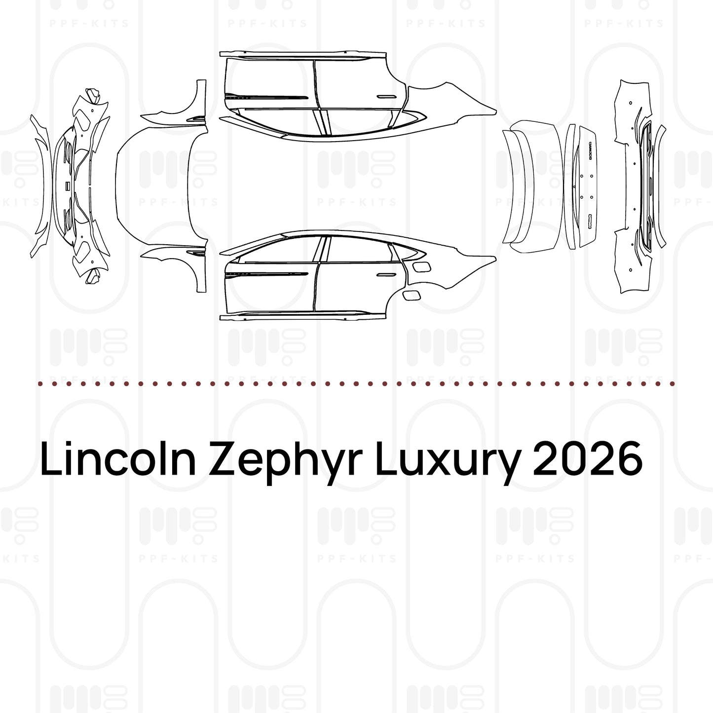 PPF prédécoupé Lincoln Zephyr Luxury 2026