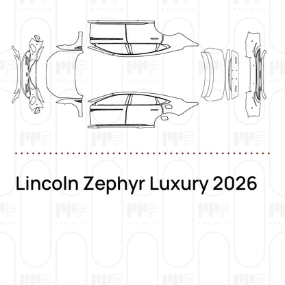 PPF prédécoupé Lincoln Zephyr Luxury 2026