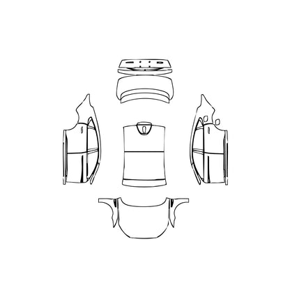 Pre-Cut PPF Lincoln Zephyr Sport 2022 - PPF-Kits