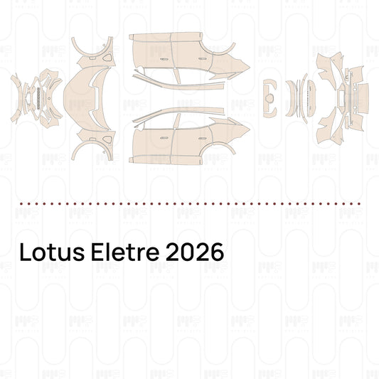 PPF prédécoupé Lotus Eletre 2026