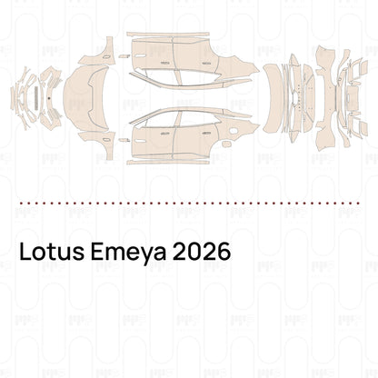 PPF prédécoupé Lotus Emeya 2026