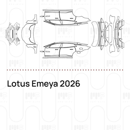 PPF prédécoupé Lotus Emeya 2026