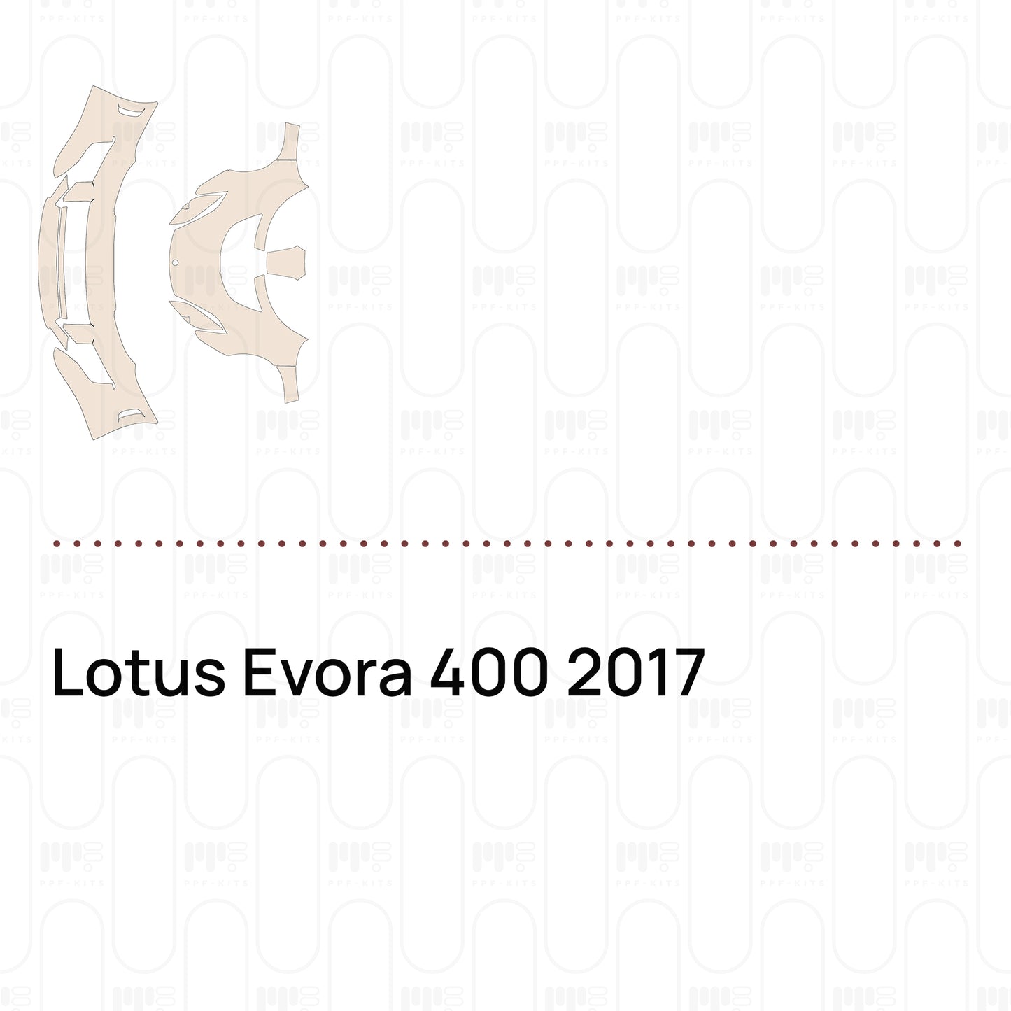 PPF prédécoupé Lotus Evora 400 2017