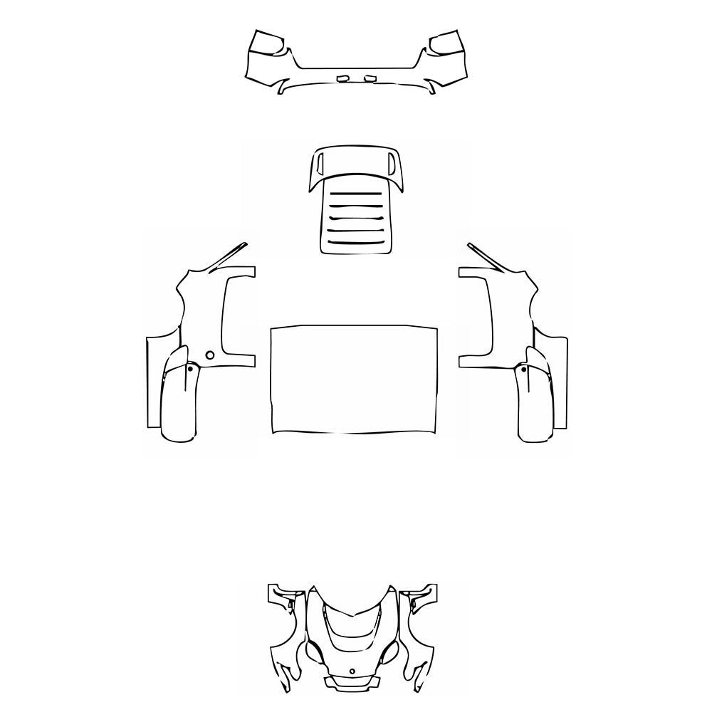 Pre-Cut PPF Lotus Exige 350 Sport 2017 - PPF-Kits
