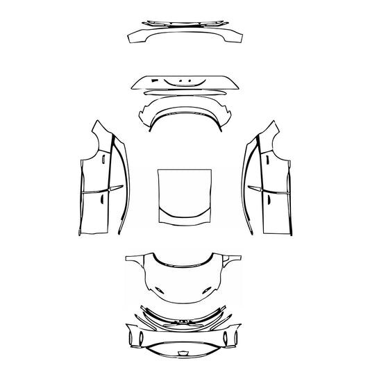 Pre-Cut PPF Lucid Air Dream Edition 2024 - PPF-Kits