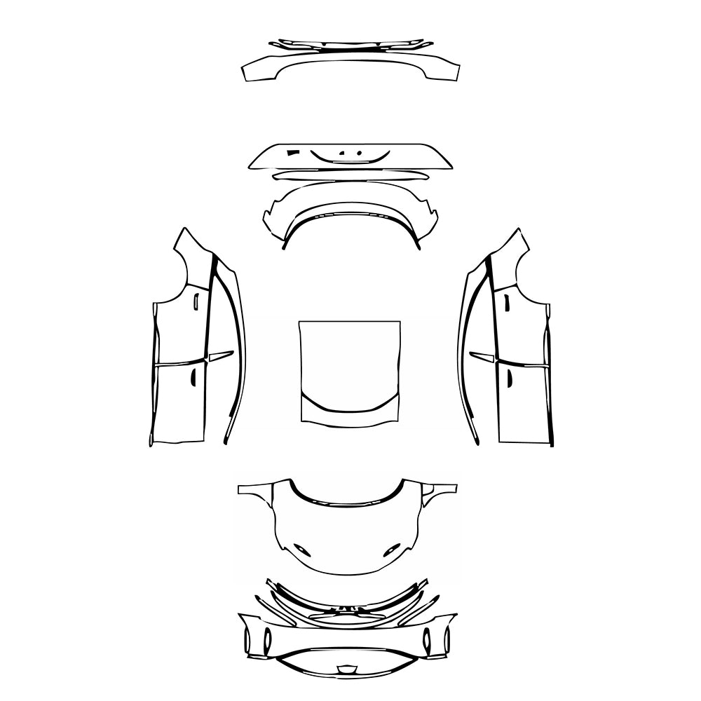 Pre-Cut PPF Lucid Air Dream Edition 2025 - PPF-Kits