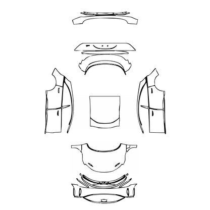 Pre-Cut PPF Lucid Air Dream Edition 2025 - PPF-Kits