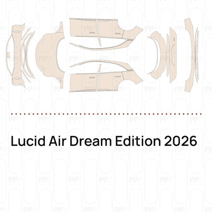 PPF prédécoupé Lucid Air Dream Edition 2026