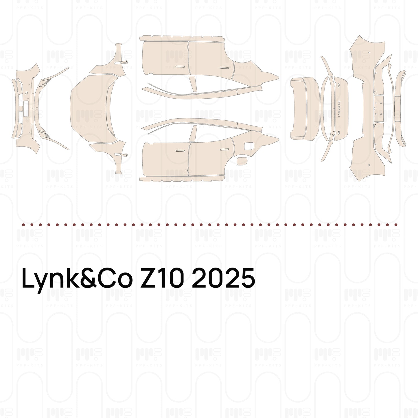 PPF prédécoupé Lynk&Co Z10 2025