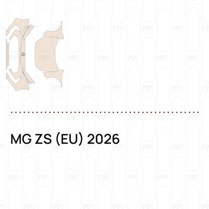 PPF prédécoupé MG ZS (EU) 2026