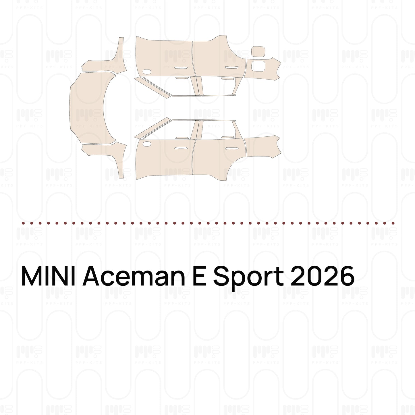 PPF prédécoupé MINI Aceman E Sport 2026