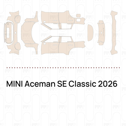 PPF prédécoupé MINI Aceman SE Classic 2026