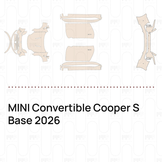 PPF prédécoupé MINI Convertible Cooper S Base 2026