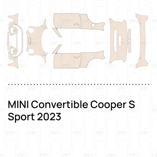 PPF prédécoupé MINI Convertible Cooper S Sport 2023