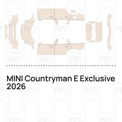PPF prédécoupé MINI Countryman E Exclusive 2026