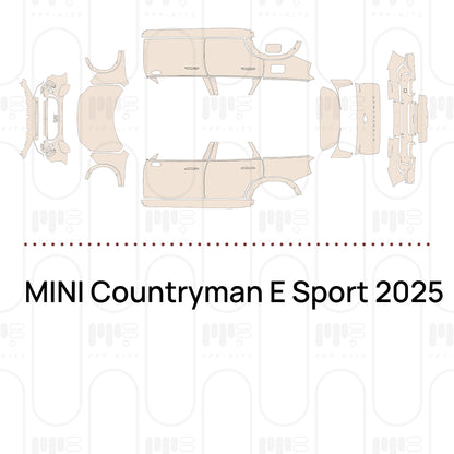 PPF prédécoupé MINI Countryman E Sport 2025