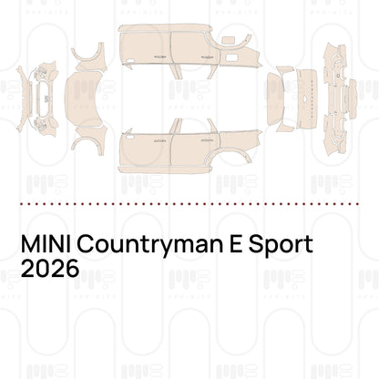 PPF prédécoupé MINI Countryman E Sport 2026