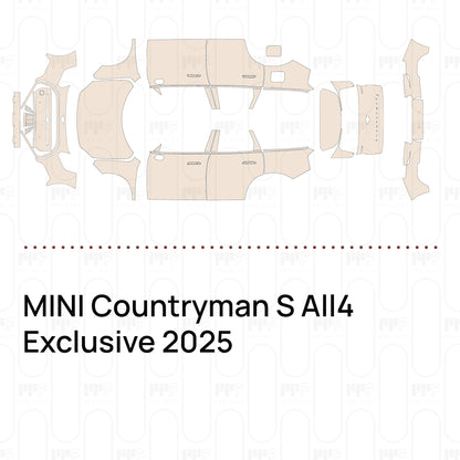 PPF prédécoupé MINI Countryman S All4 Exclusive 2025