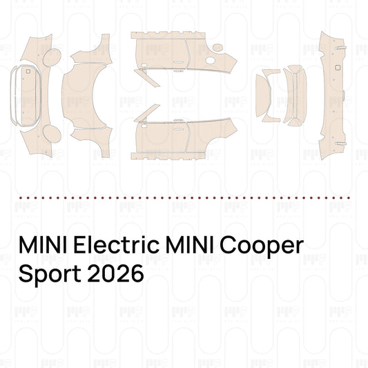 PPF prédécoupé MINI Electric MINI Cooper Sport 2026