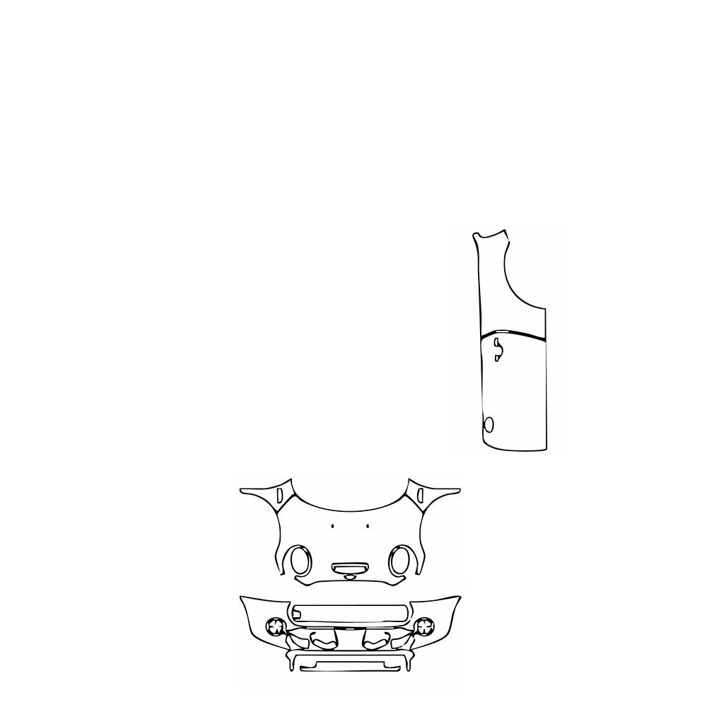 Pre-Cut PPF MINI MINI Convertible Cooper S Base 2020 - PPF-Kits