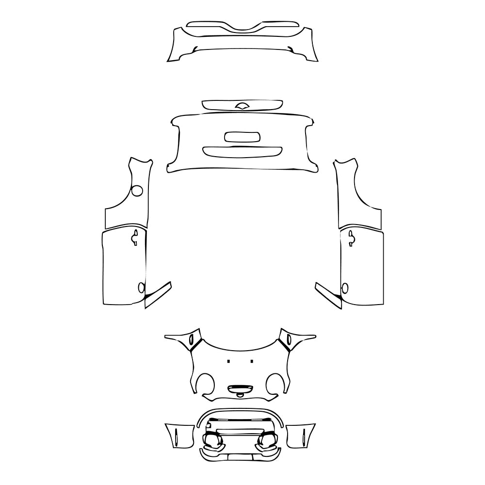 Pre-Cut PPF MINI MINI Convertible Cooper S Base 2022 - PPF-Kits