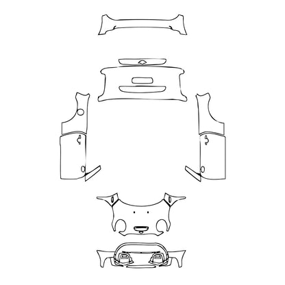 Pre-Cut PPF MINI MINI Convertible Cooper S Sport 2022 - PPF-Kits