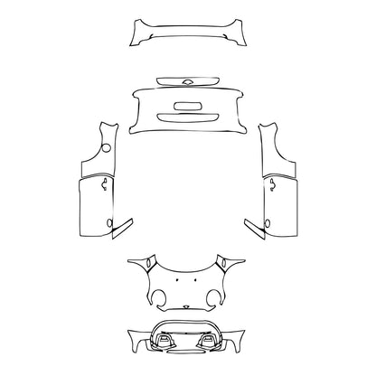 Pre-Cut PPF MINI MINI Convertible Cooper Sport 2021 - PPF-Kits