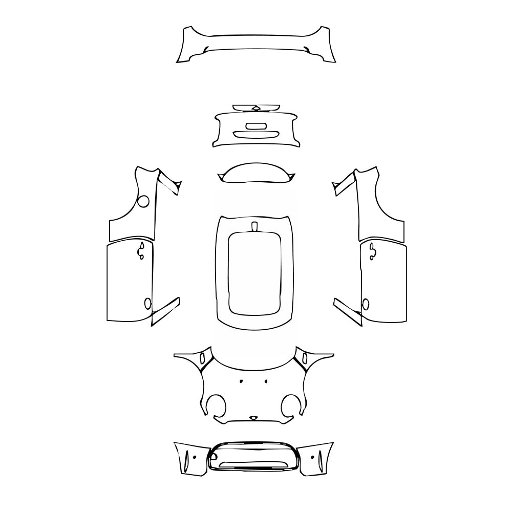 Pre-Cut PPF MINI MINI Hardtop 2 Door Cooper Base 2022 - PPF-Kits