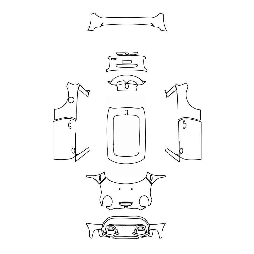 Pre-Cut PPF MINI MINI Hardtop 2 Door Cooper S Sport 2021 - PPF-Kits