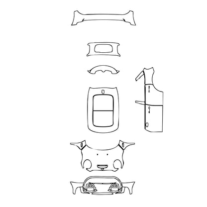 Pre-Cut PPF MINI MINI Hardtop 4 Door Cooper S Sport 2021 - PPF-Kits
