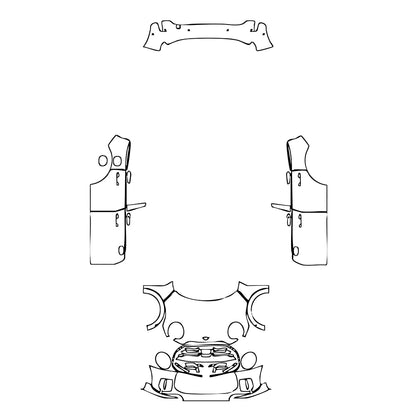 Pre-Cut PPF MINI MINI Hardtop 4 Door Cooper S Sport 2025 - PPF-Kits