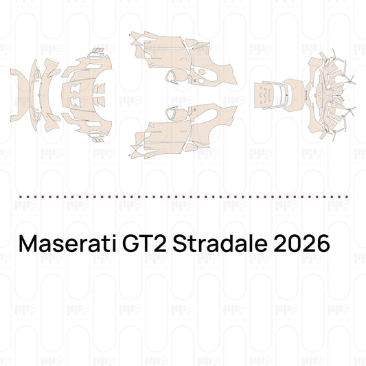 PPF prédécoupé Maserati GT2 Stradale 2026