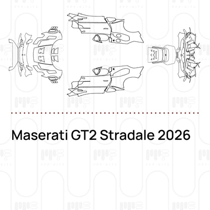 PPF prédécoupé Maserati GT2 Stradale 2026