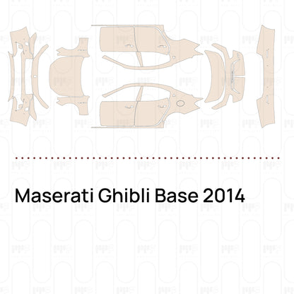 PPF prédécoupé Maserati Ghibli Base 2014