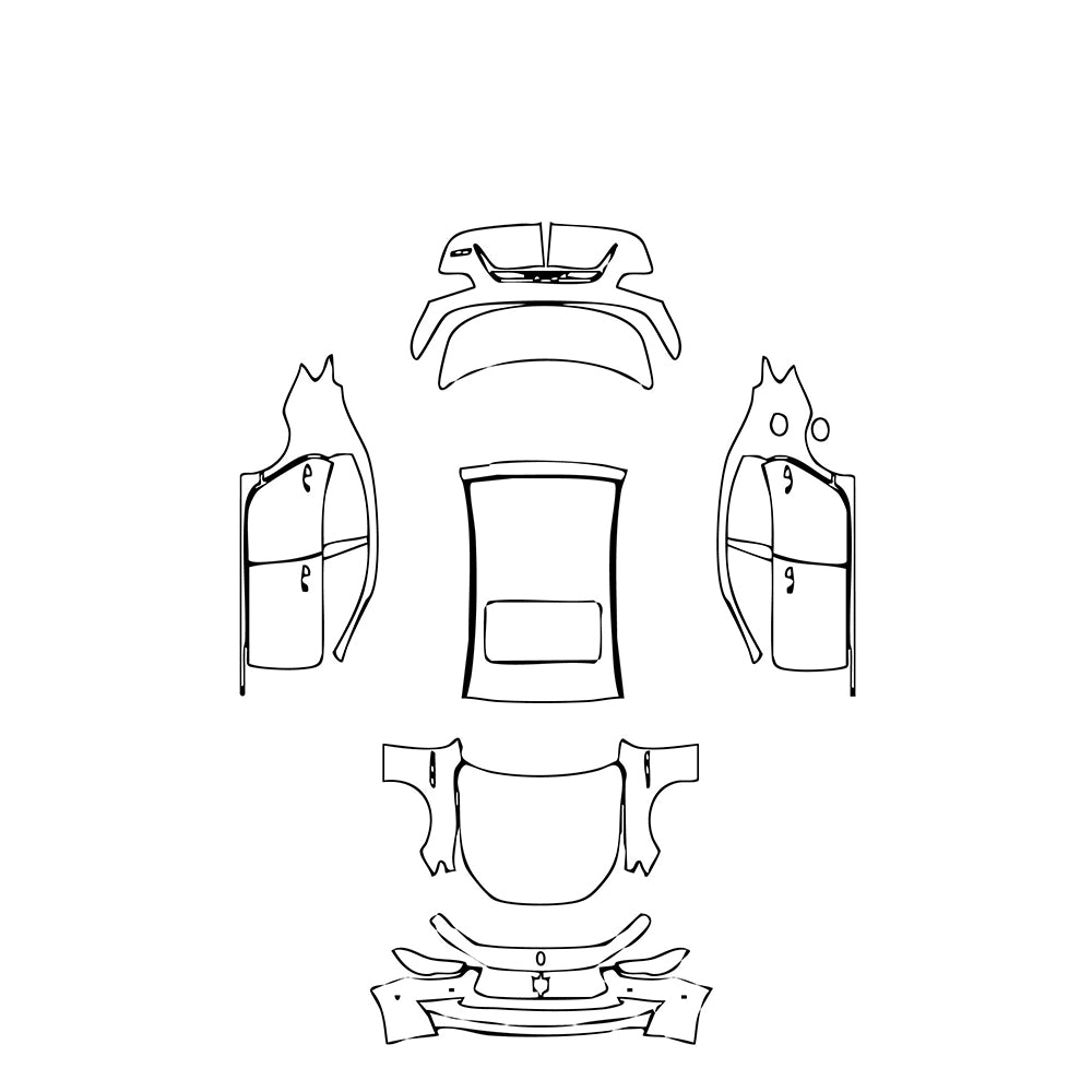 Pre-Cut PPF Maserati Ghibli GT 2022 - PPF-Kits